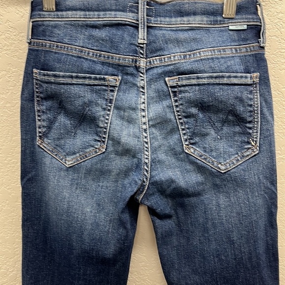 Mother Jeans Pony Boy Ankle Dark Wash Jeans in 24 - Picture 4 of 8